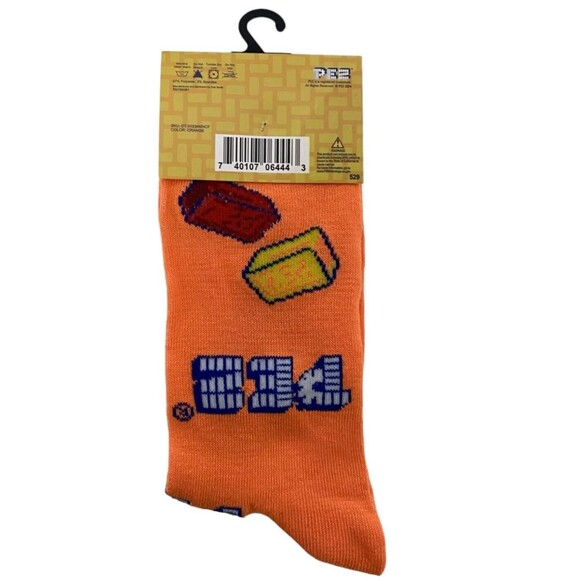 Novelty Funny Crew Socks: Pez, Sour Patch Kids Top Ramen Swedish Fish Brand - Picture 3 of 13